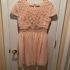 Beautiful peach dress